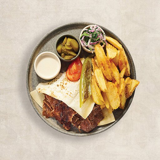 Angus Beef Doner With Fries