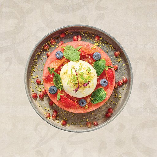 Burrata Watermelon Salad