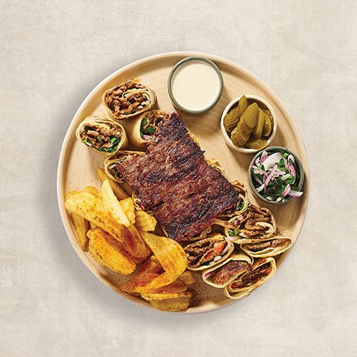 Double Beef Doner Meal
