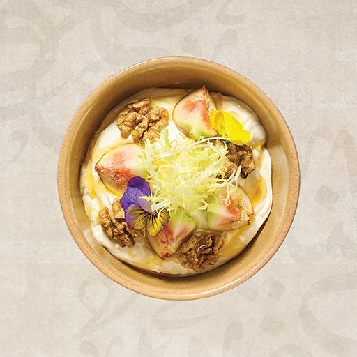 Labneh with honey