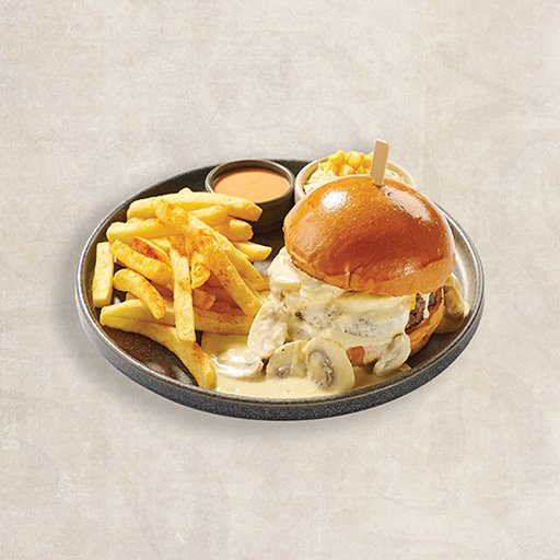 Mushroom Magic Burger