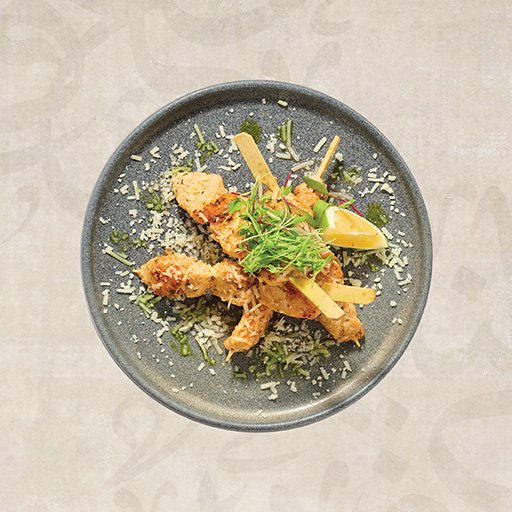 Parmesan Chicken Skewers
