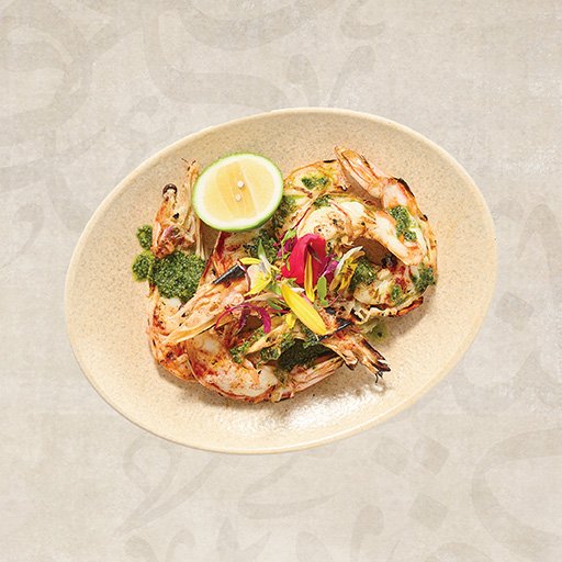 Pesto Grilled Shrimp