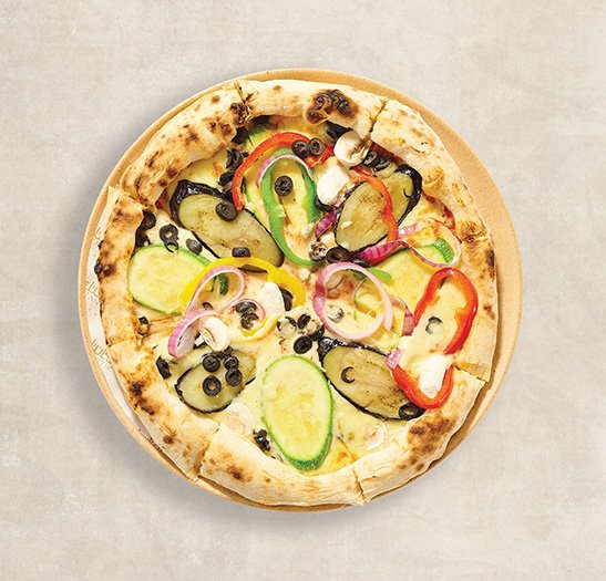 Rainbow Veggie Pizza