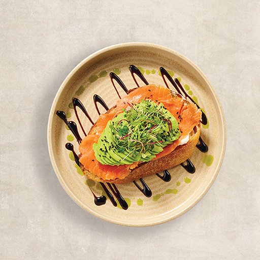 Salmon Bruschetta