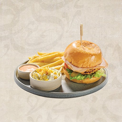 Smoked Chicken Burger