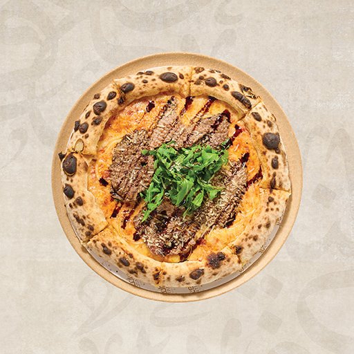 Tenderlion Steak pizza